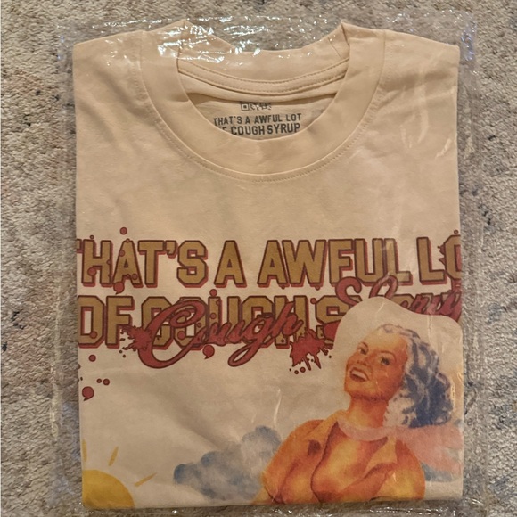 Rare Awful Lot of Cough Syrup Tee — Small